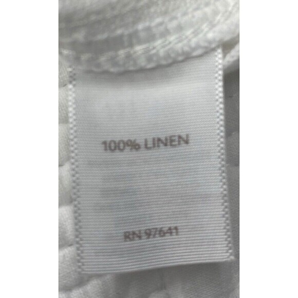 NWT LOFT outlet linen blend pull on high rise shorts red print woman's size XL - Picture 7 of 12